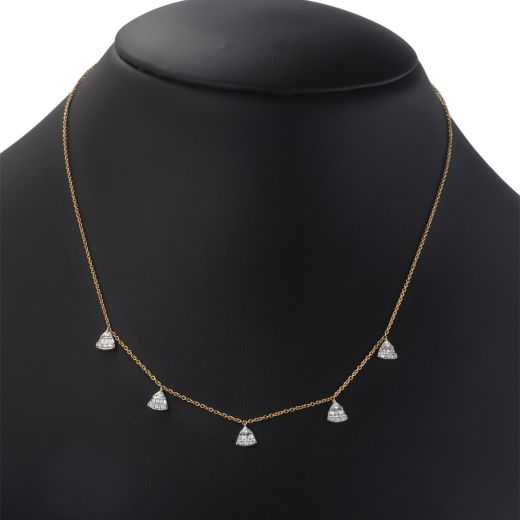 Contemporary Diamond Necklace