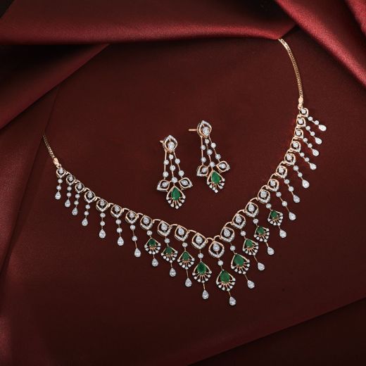 Mesmerising Diamond Astra Jewellery Set