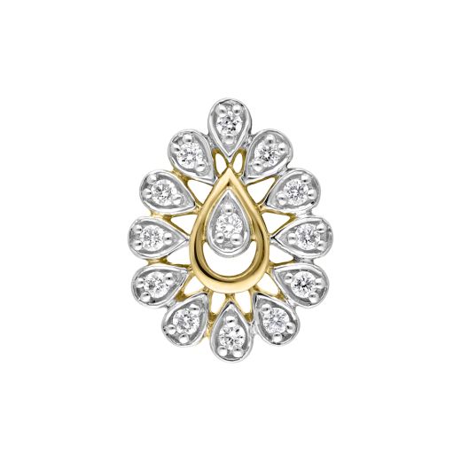 Ethereal Diamond Earrings in Rose Gold