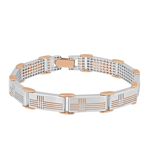 Solid 950P Platinum Bracelet for Men