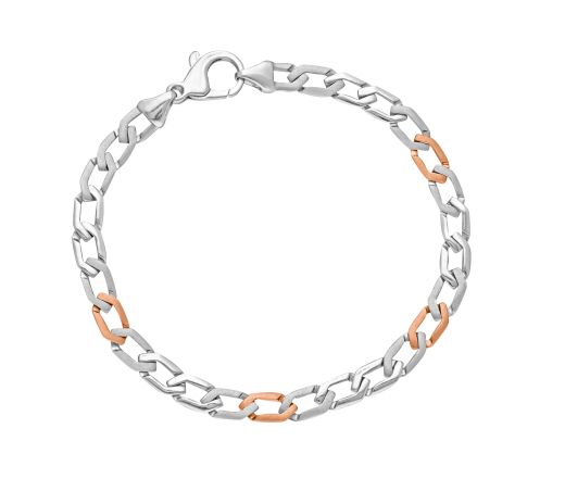 Gleaming Platinum Bracelet for Men