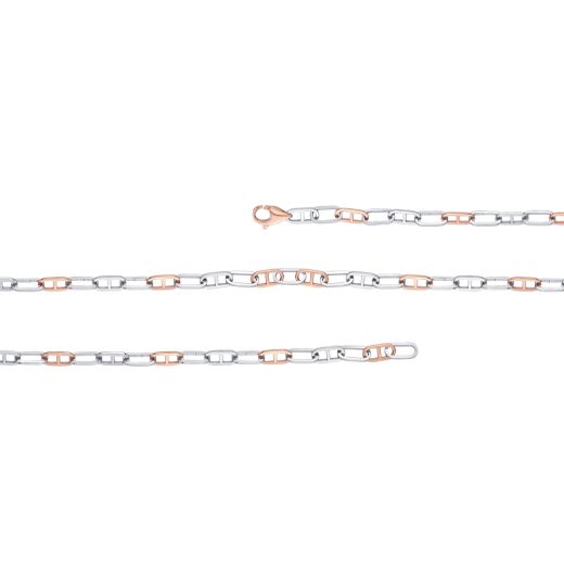 Simple Dual Metal Men's Chain