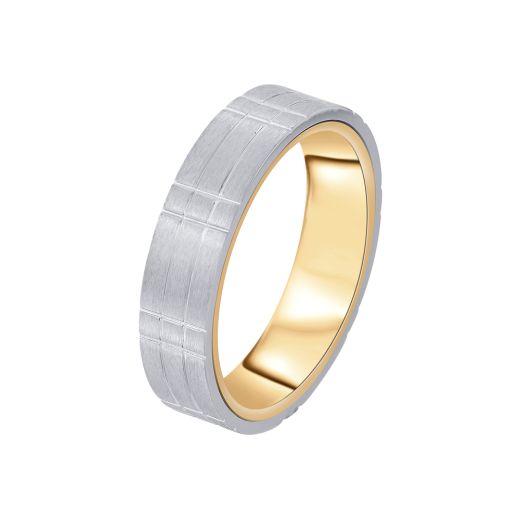 Regal Men's Platinum and Diamond Finger Ring