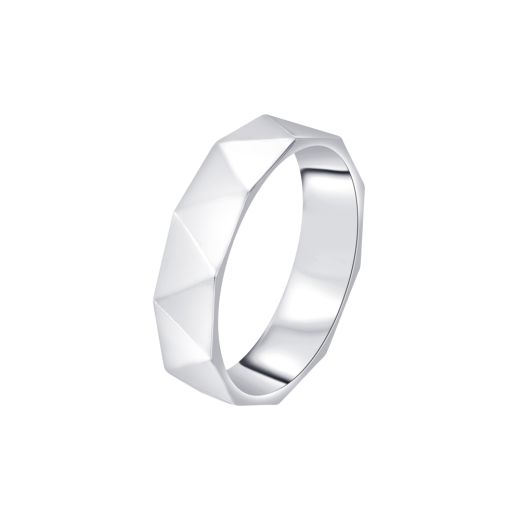 Textured Men's Diamond Ring