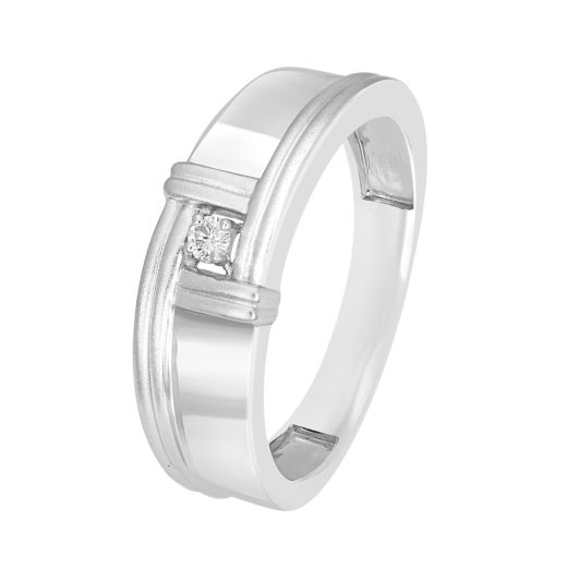 Glimmer Solitaire Ring For Men | Men's Rich Solitaire Ring | CaratLane