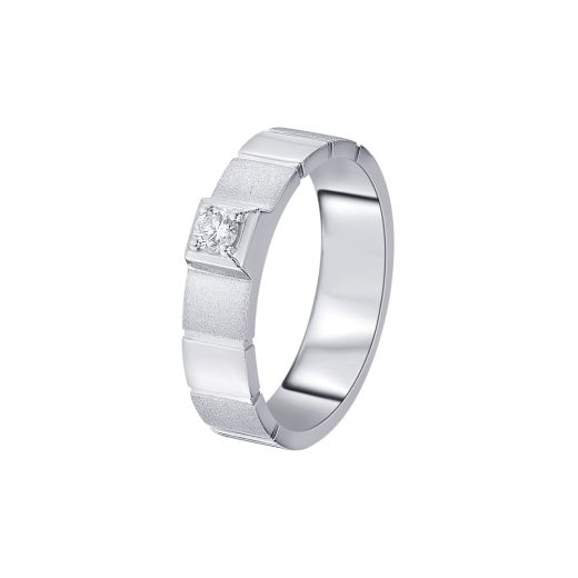 Unique Diamond and Platinum Finger Ring