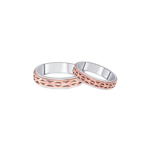 Patterned Dual Toned Couple Bands