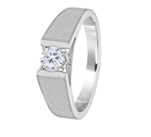 Quality Men's Diamond Solitaire Ring
