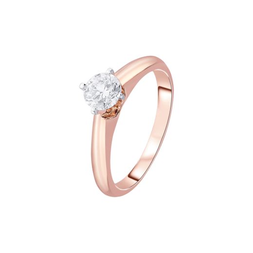 Simple Solitaire Diamond Finger Ring