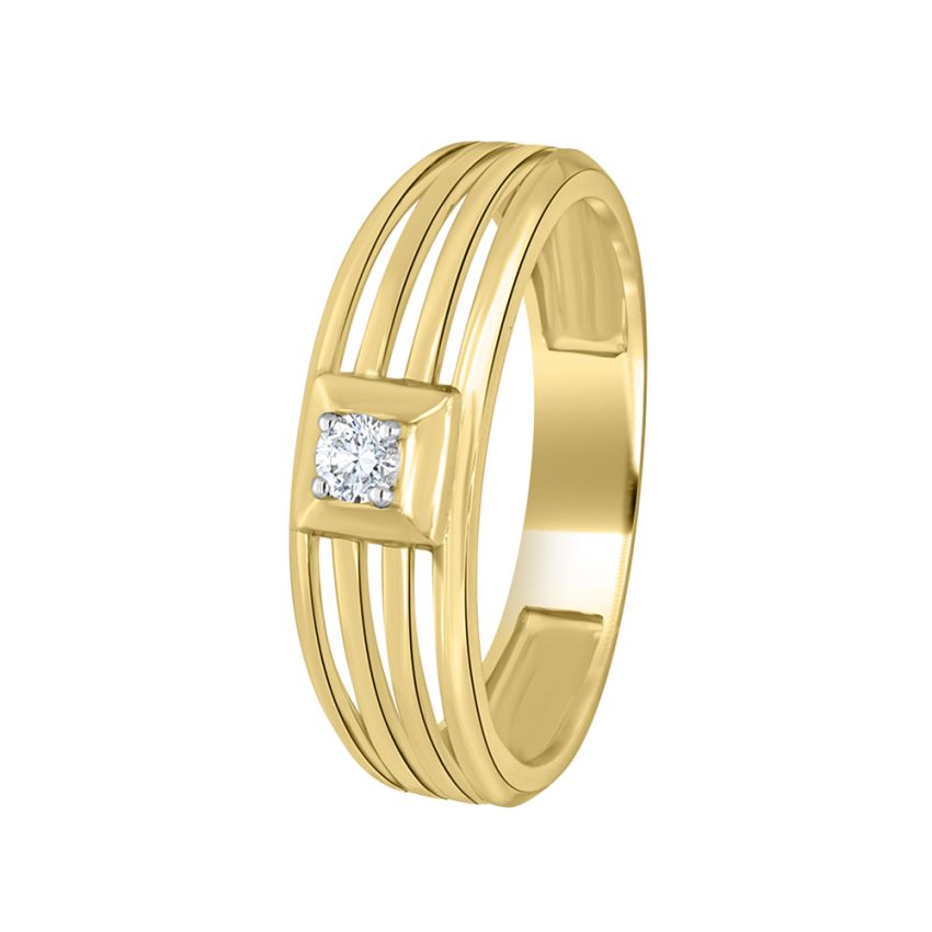 Buy 200+ Men's 14K Gold Rings Online | PC Chandra Jewellers