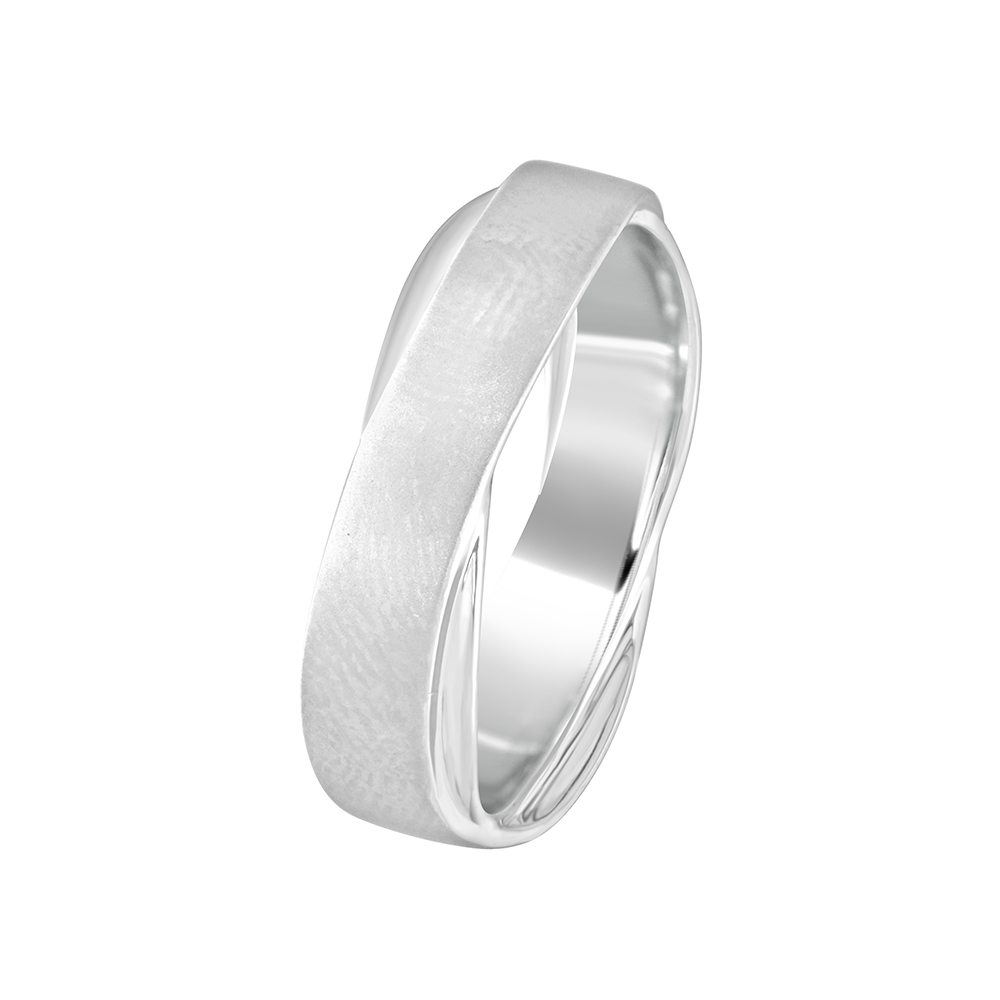 Plain Platinum Ring for Men JL PT MB 129 – Jewelove.US