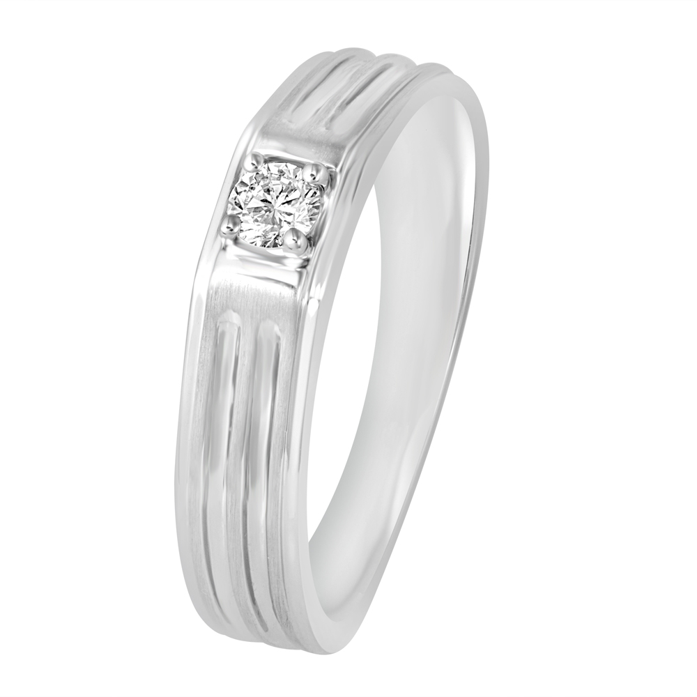 The Exclusive Platinum & 1 Carat Diamond Wedding Ring for Men